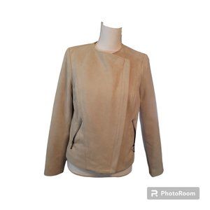 Jacket Faux Suede Long Sleeve Apt9 (S)